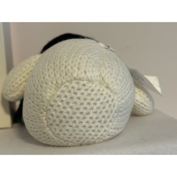 NEW VTG 2005 Anne Geddes Christmas Snowman Plush Rubber Face Baby In Egg NIB - Picture 6 of 11